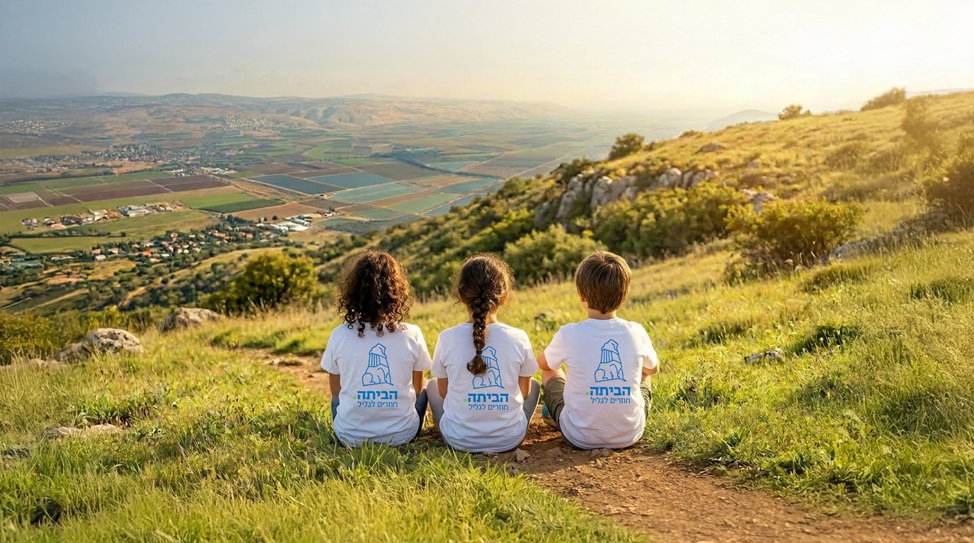 נוף אצבע הגליל — גבעות ירוקות ועמק פתוח